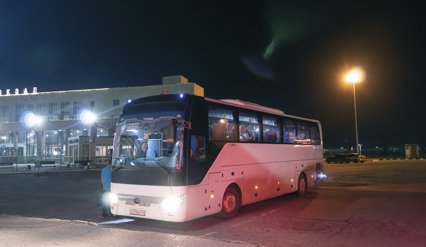 Пермский край, Yutong ZK6122H9 № О 778 АВ 159