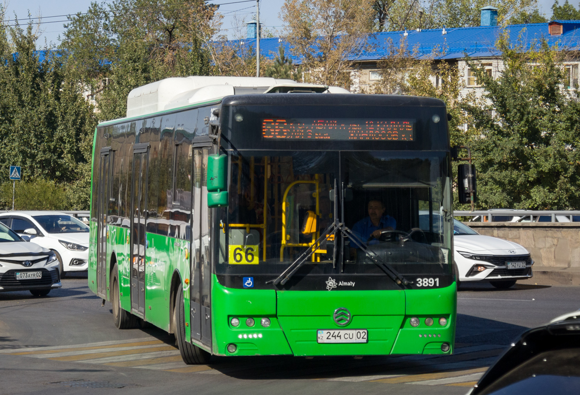 Алматы, Golden Dragon XML6125CN (Hyundai Trans Auto) № 3891