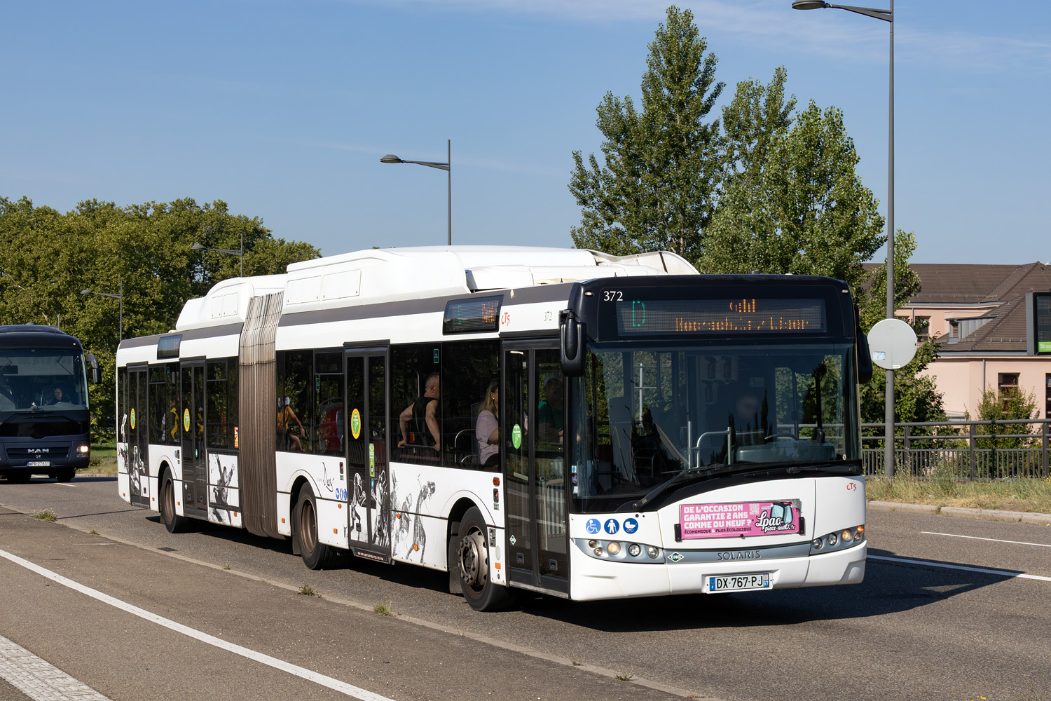 Франция, Solaris Urbino III 18 CNG № 372; Франция — Strasbourg · Tramway Works · 16.05.2025 — 22.08.2025 Франция, Solaris Urbino III 18 CNG № 372; Франция — Strasbourg · Tramway Works · 16.05.2025 — 22.08.2025