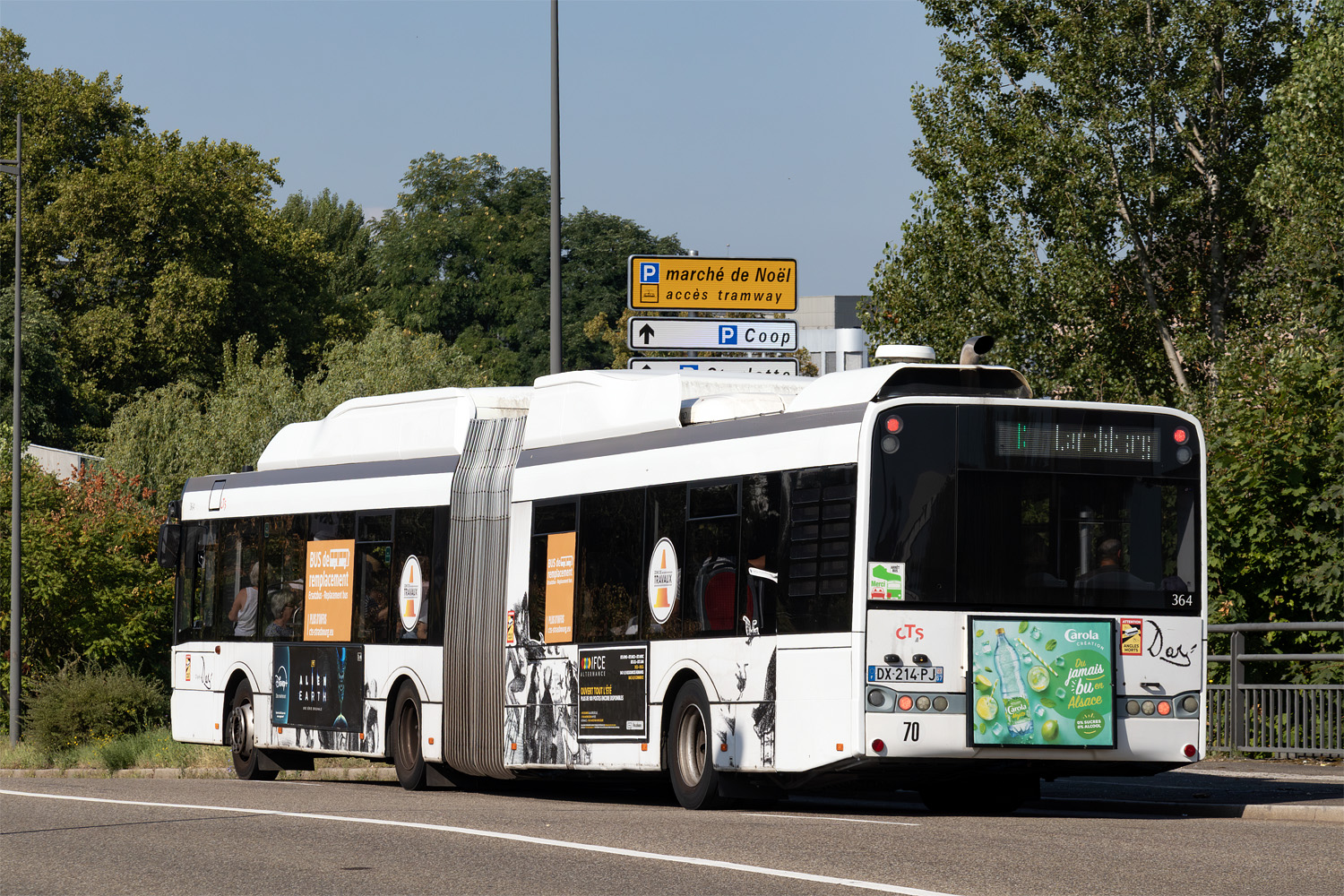 Франция, Solaris Urbino III 18 CNG № 364; Франция — Strasbourg · Tramway Works · 16.05.2025 — 22.08.2025
