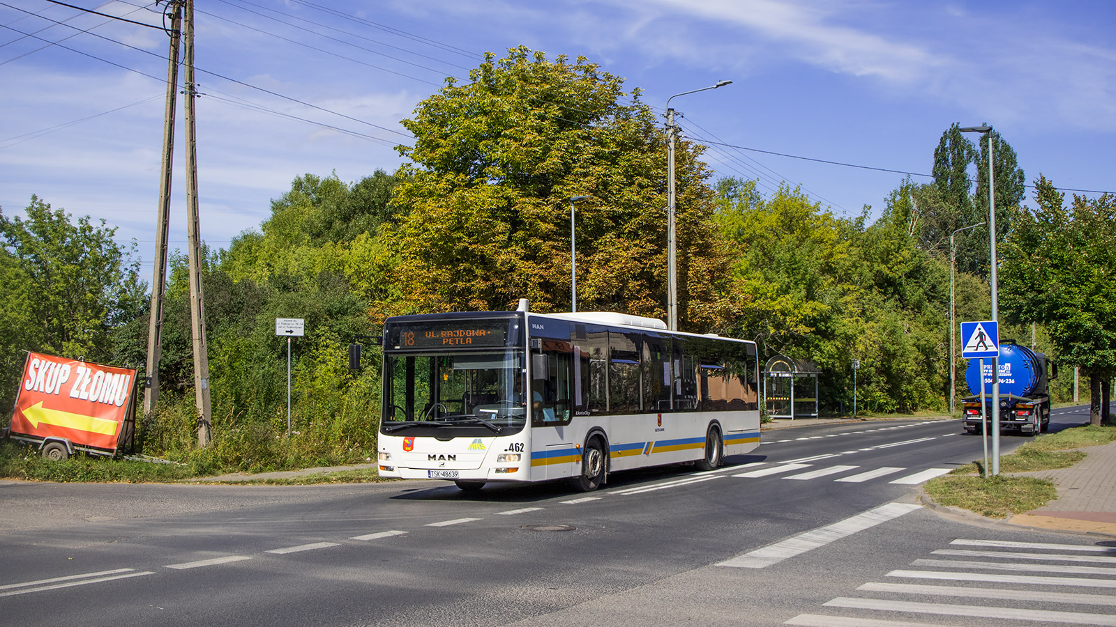 Польша, MAN A21 Lion's City NL313 № 462