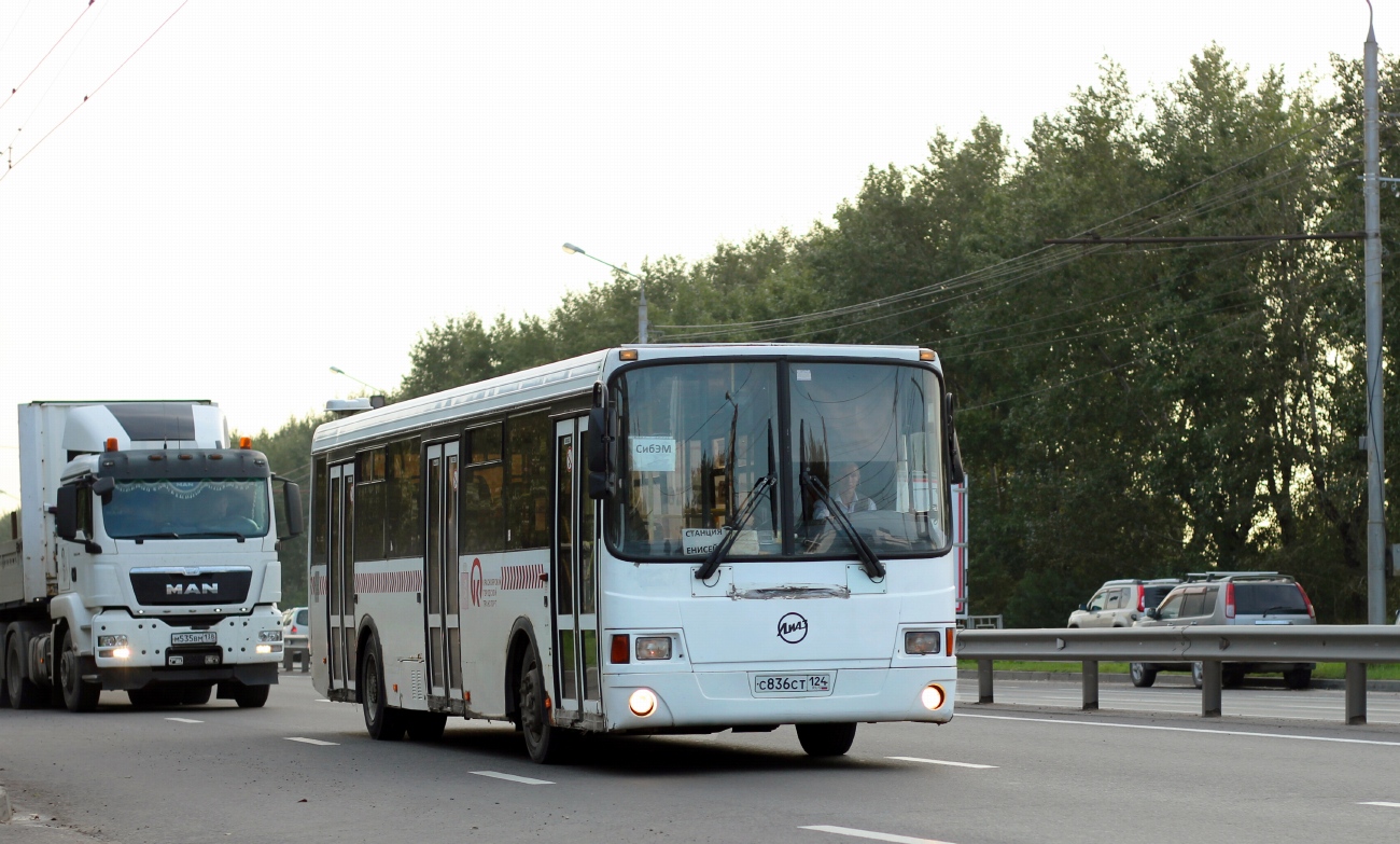 Красноярский край, ЛиАЗ-5256.53 № С 836 СТ 124