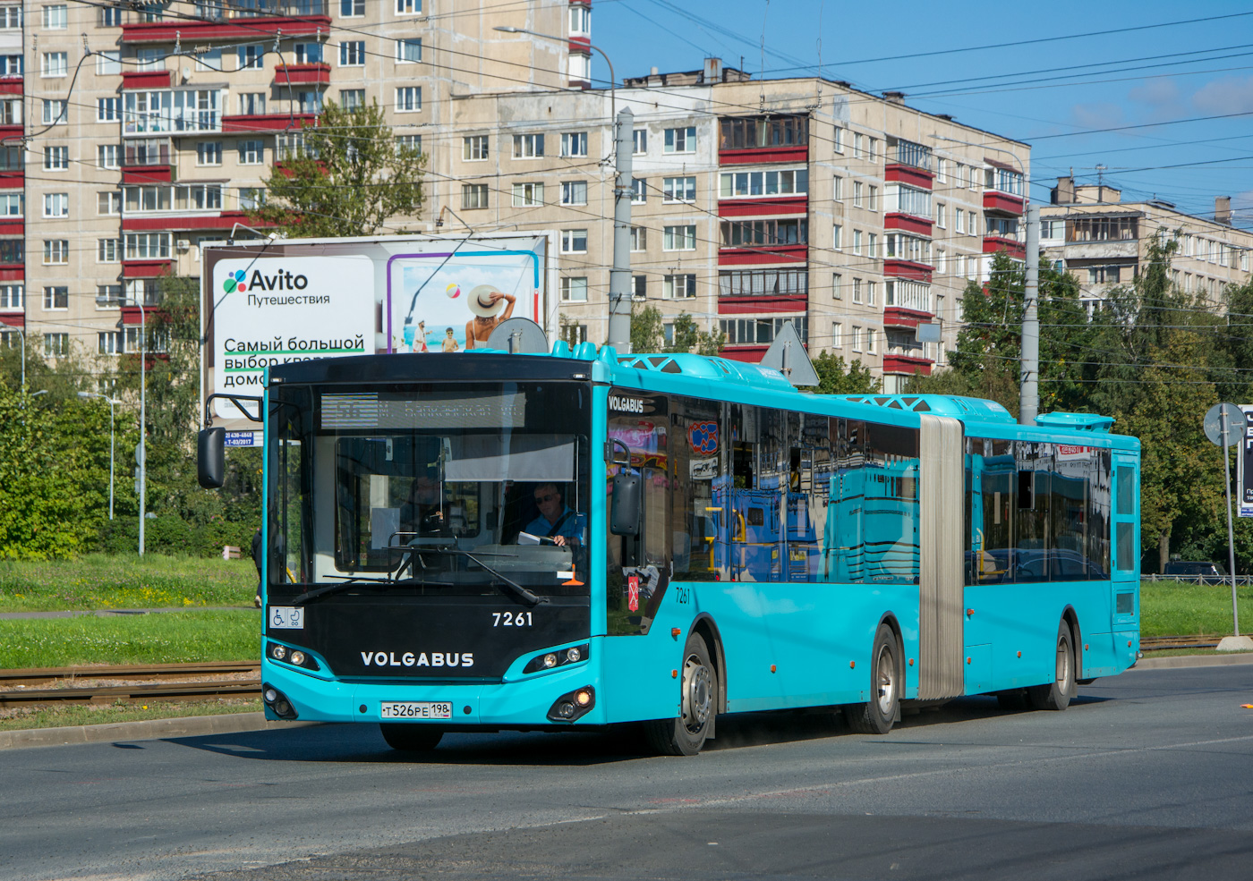 Санкт-Петербург, Volgabus-6271.02 № 7261