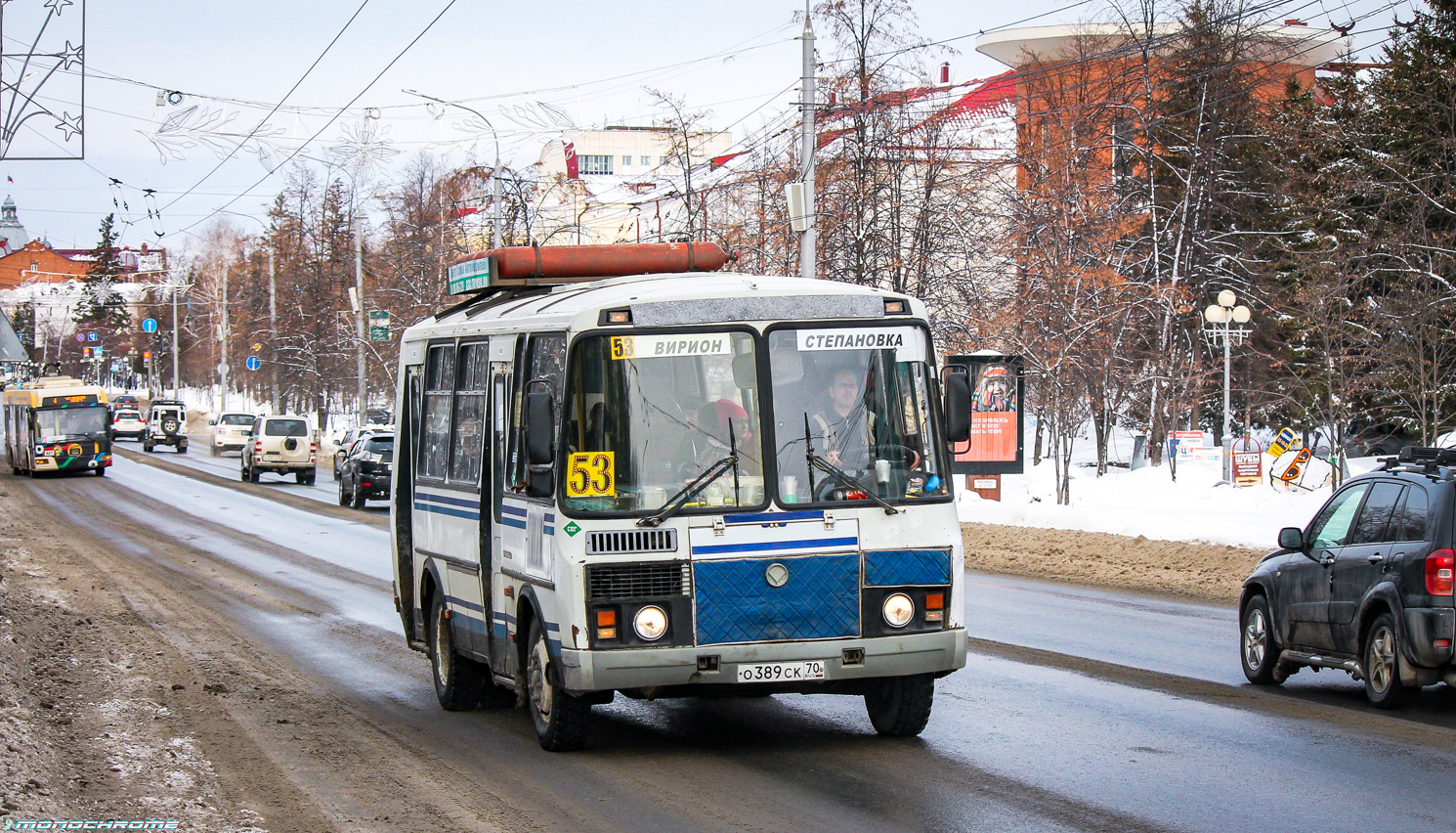 Томская область, ПАЗ-32054 № О 389 СК 70