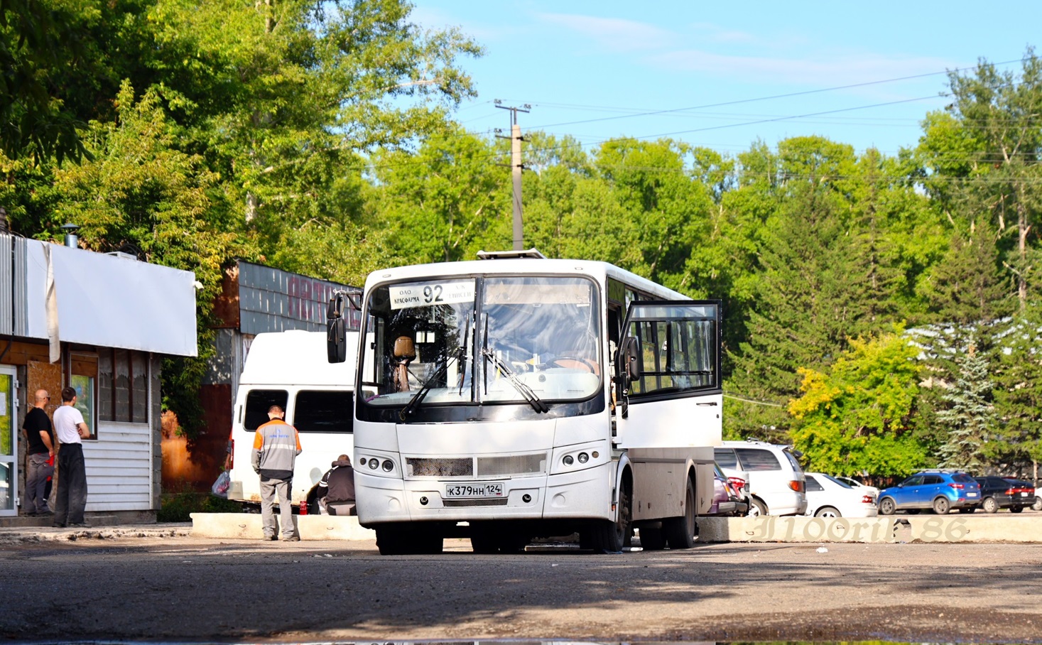 Красноярский край, ПАЗ-320412-05 "Вектор" № К 379 НН 124