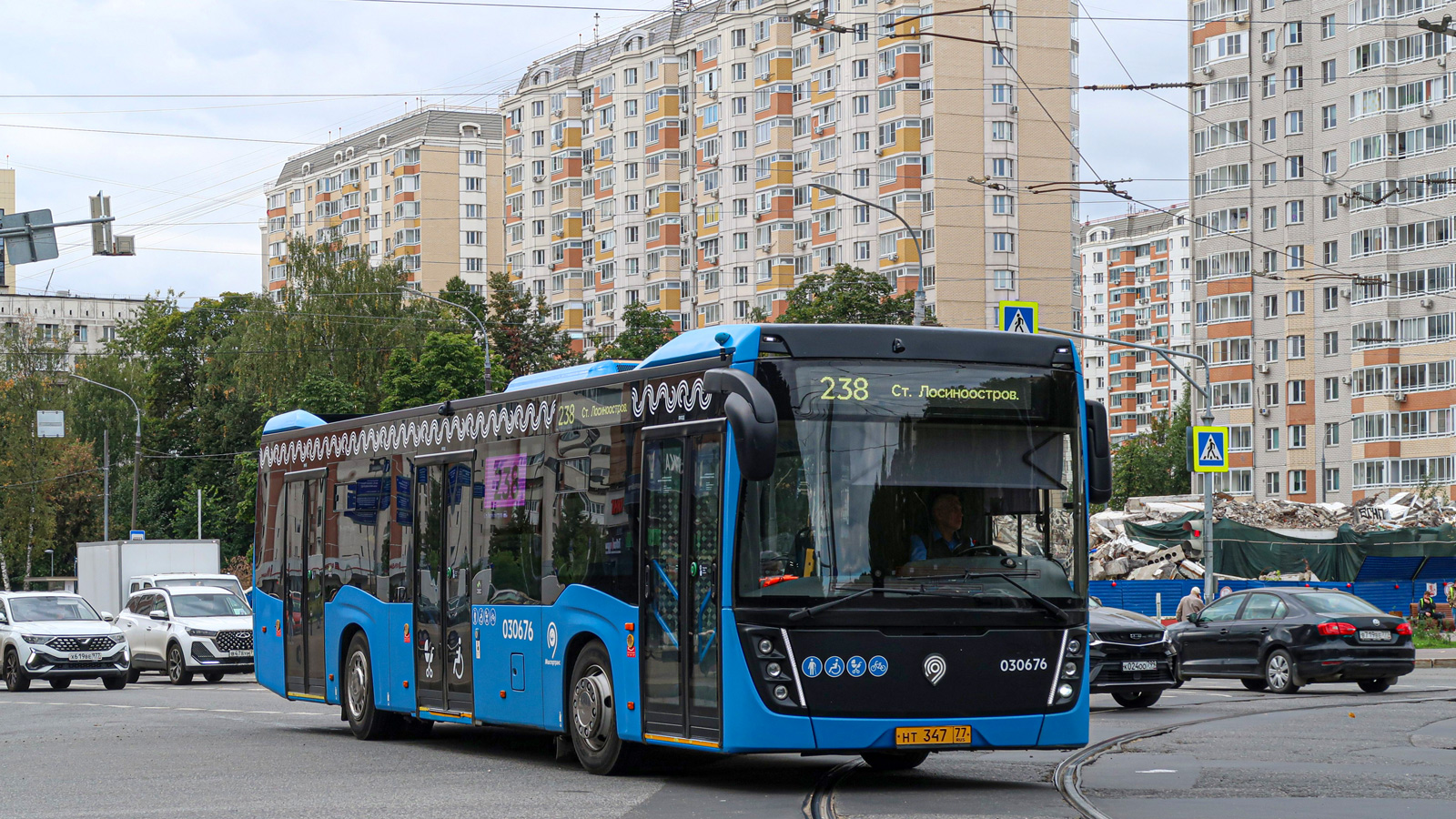 Москва, НефАЗ-5299-40-52 № 030676