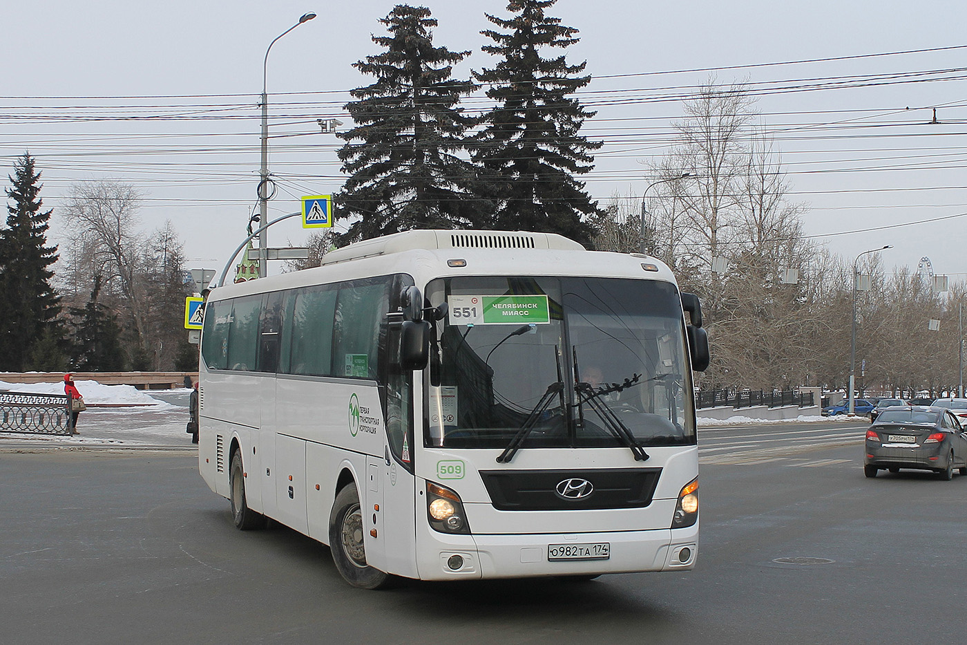 Челябинская область, Hyundai Universe Space Luxury № 509
