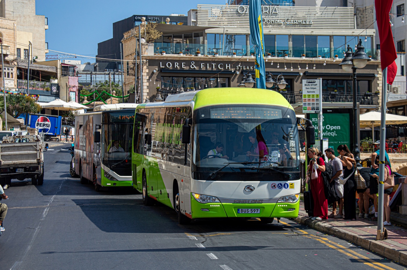 Мальта, King Long XMQ6120C № BUS 597