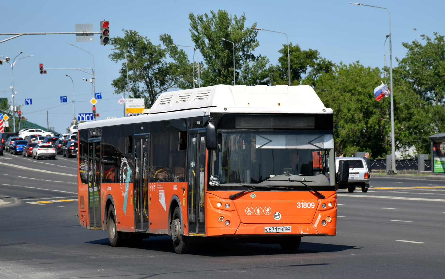 Nizhegorodskaya region, LiAZ-5292.67 (CNG) č. 31809