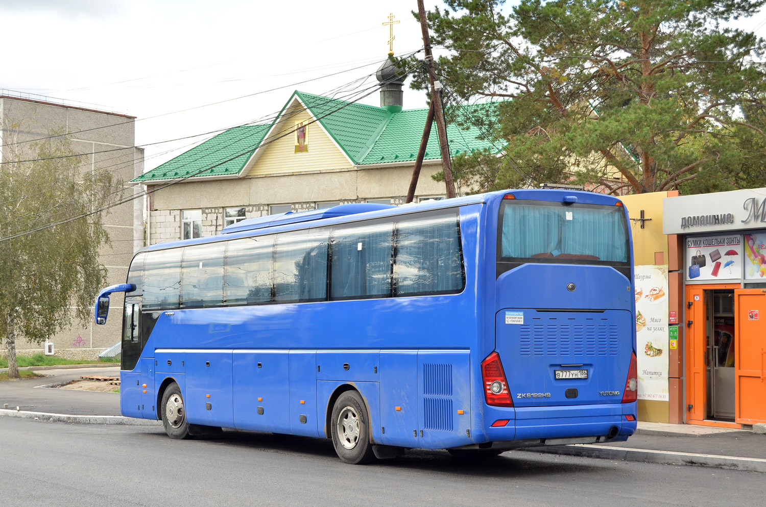 Ханты-Мансийский АО, Yutong ZK6122H9 № В 777 УН 186