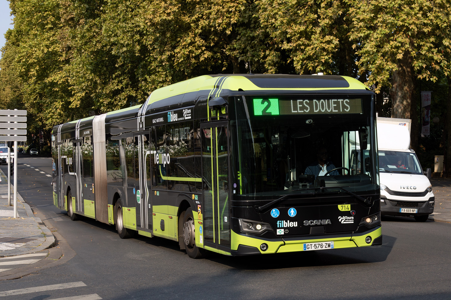 Франция, Scania Citywide LFA II 17.9 № 714