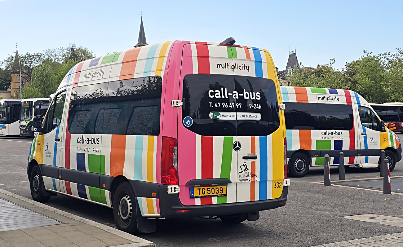 Люксембург, Mercedes-Benz Sprinter Mobility 23 № 332