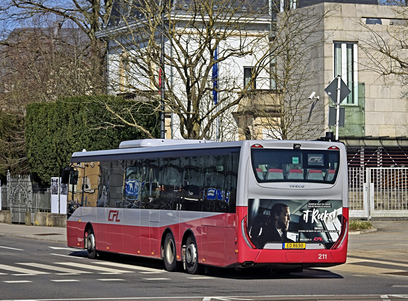 Люксембург, IVECO Crossway LE LINE 14.5M № 211