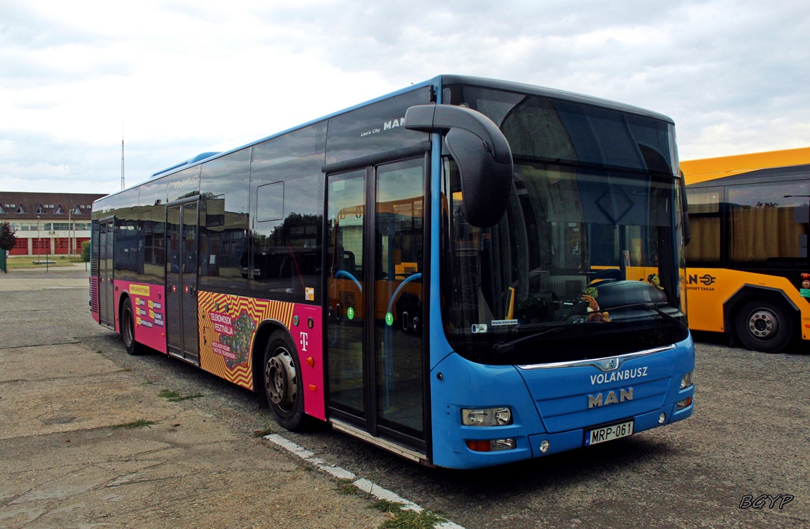Венгрия, MAN A21 Lion's City NL283 № MRP-061