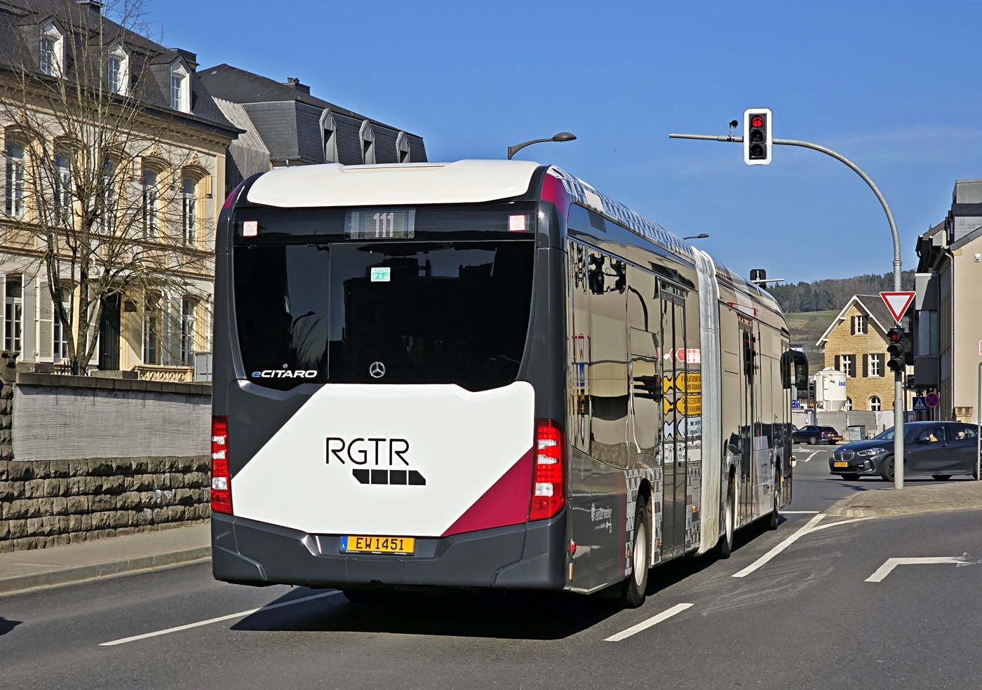 Lucembursko, Mercedes-Benz eCitaro G č. EW 1445