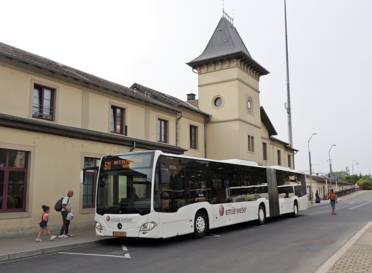 Люксембург, Mercedes-Benz Citaro C2 GÜ № EW 1434