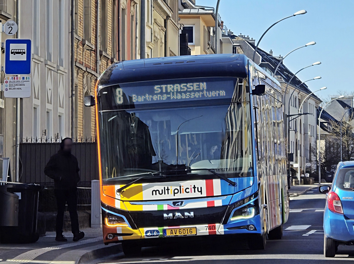 Люксембург, MAN 12C Lion's City 12 E NL326 № 740