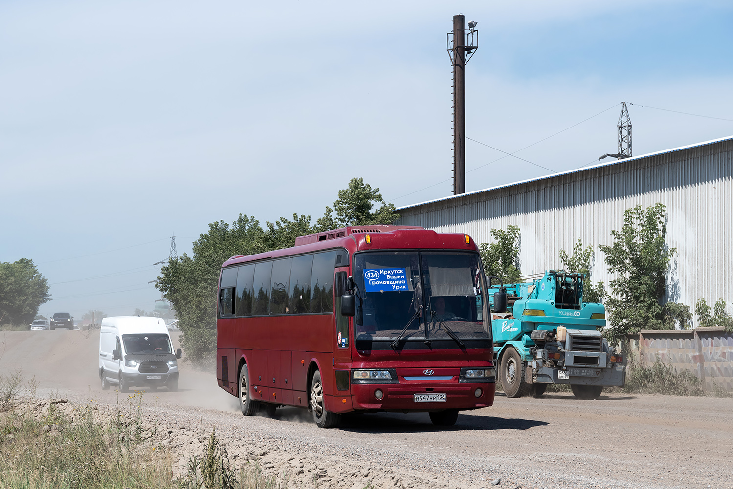 Иркутская область, Hyundai AeroSpace LD № Н 947 ВР 138 Иркутская область, Hyundai AeroSpace LD № Н 947 ВР 138