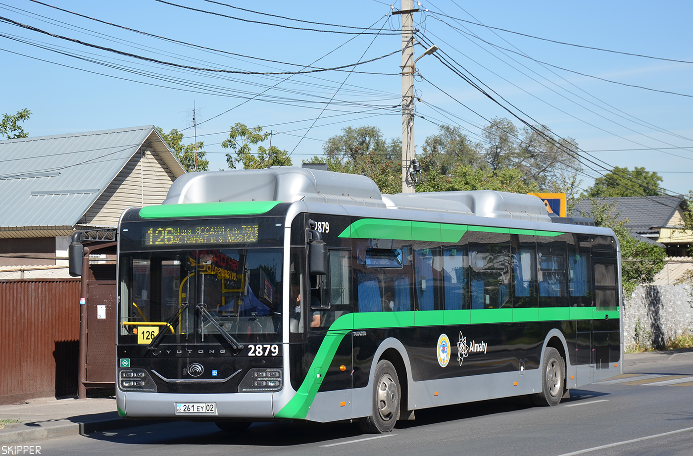 Алматы, Yutong ZK6126HG (QazTehna) № 2879