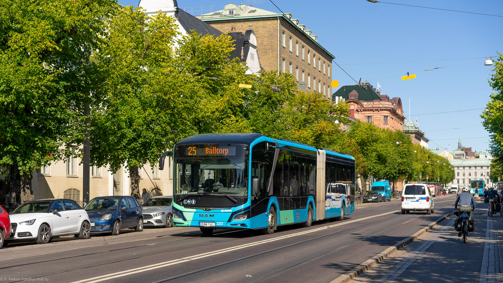 Швеция, MAN 18C Lion's City 18 E NG544 № 2337