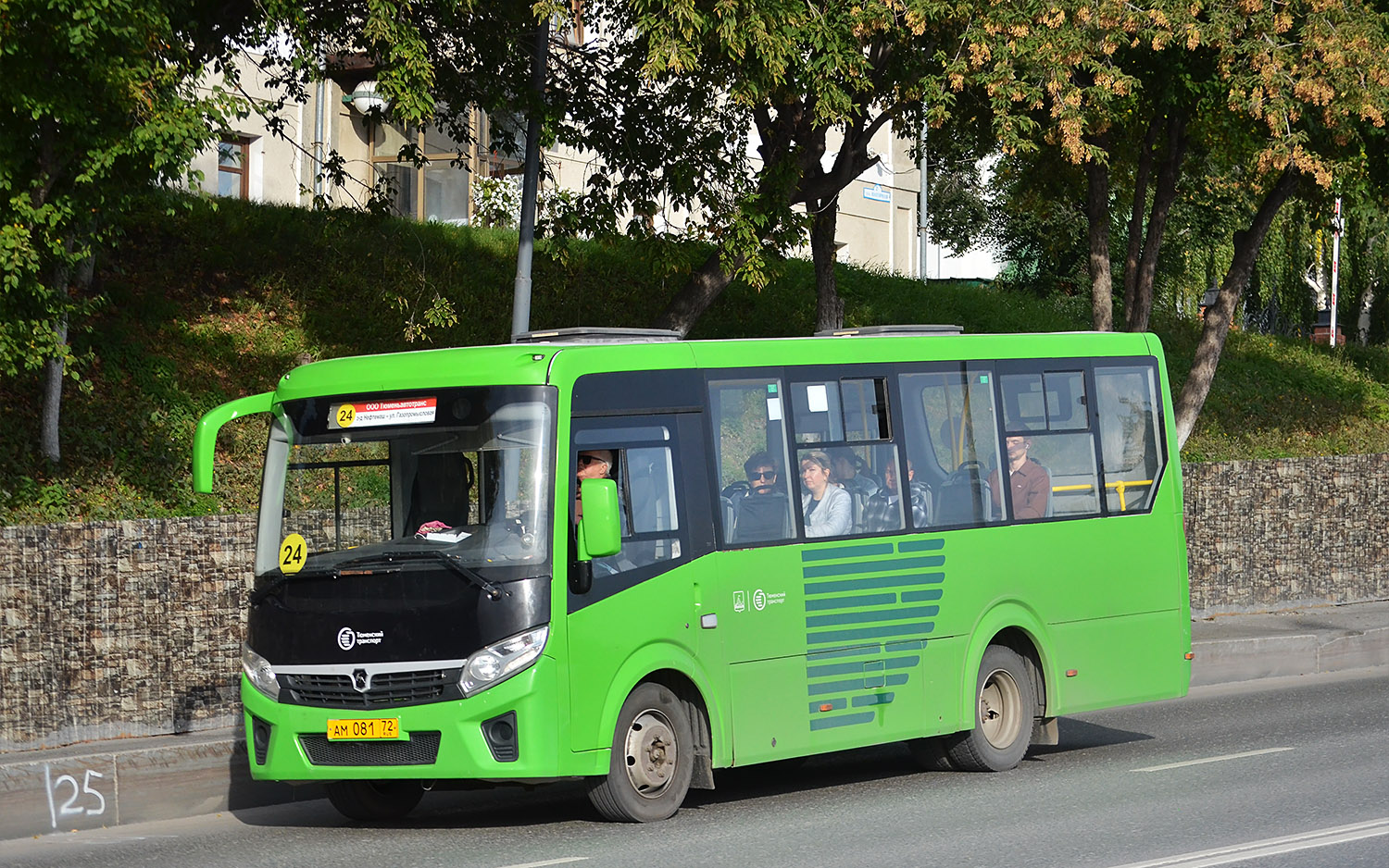 Тюменская область, ПАЗ-320435-04 "Vector Next" № АМ 081 72