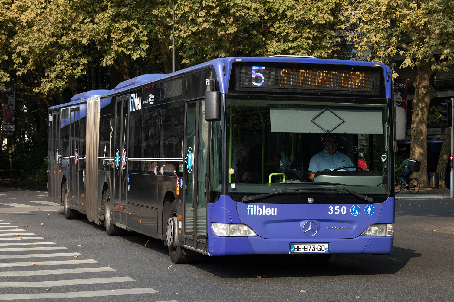 Франция, Mercedes-Benz O530G Citaro facelift G № 350 Франция, Mercedes-Benz O530G Citaro facelift G № 350