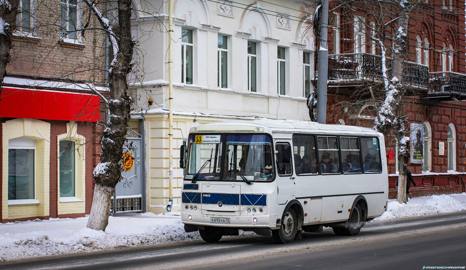 Томская область, ПАЗ-32054 № Е 692 КВ 70