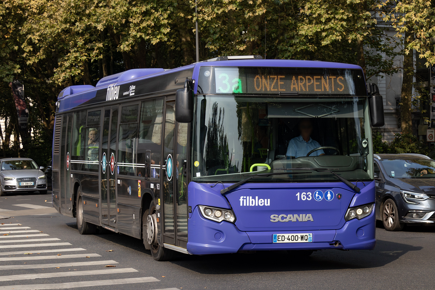 Франция, Scania Citywide LF № 163