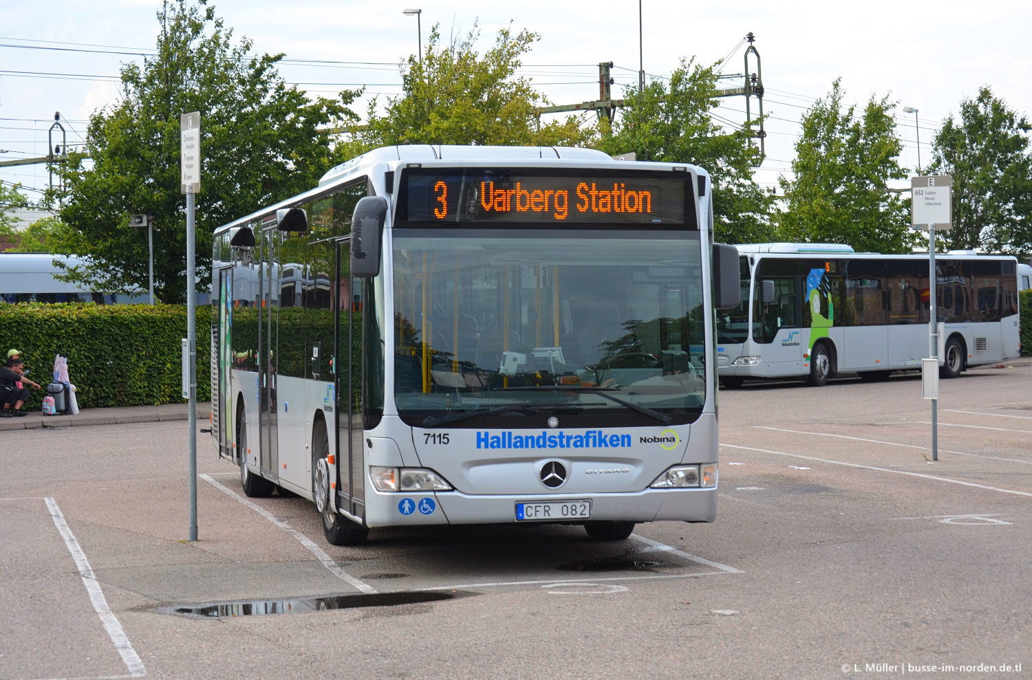 Швеция, Mercedes-Benz O530 Citaro facelift № 7115