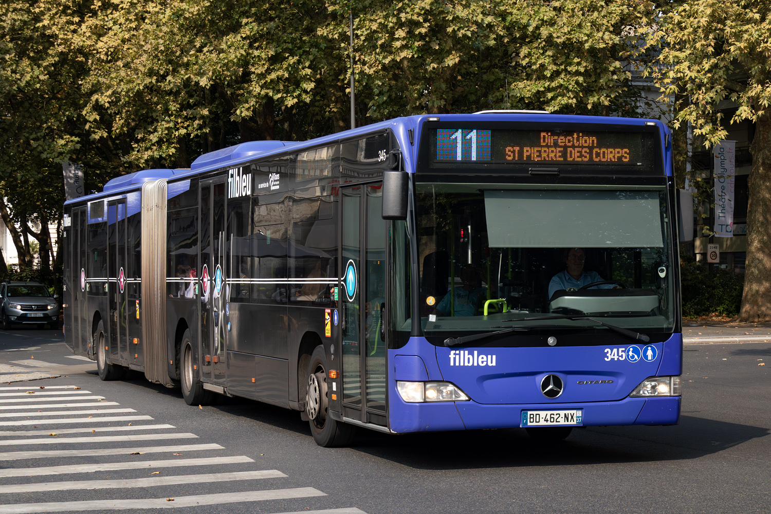 Франция, Mercedes-Benz O530G Citaro facelift G № 345