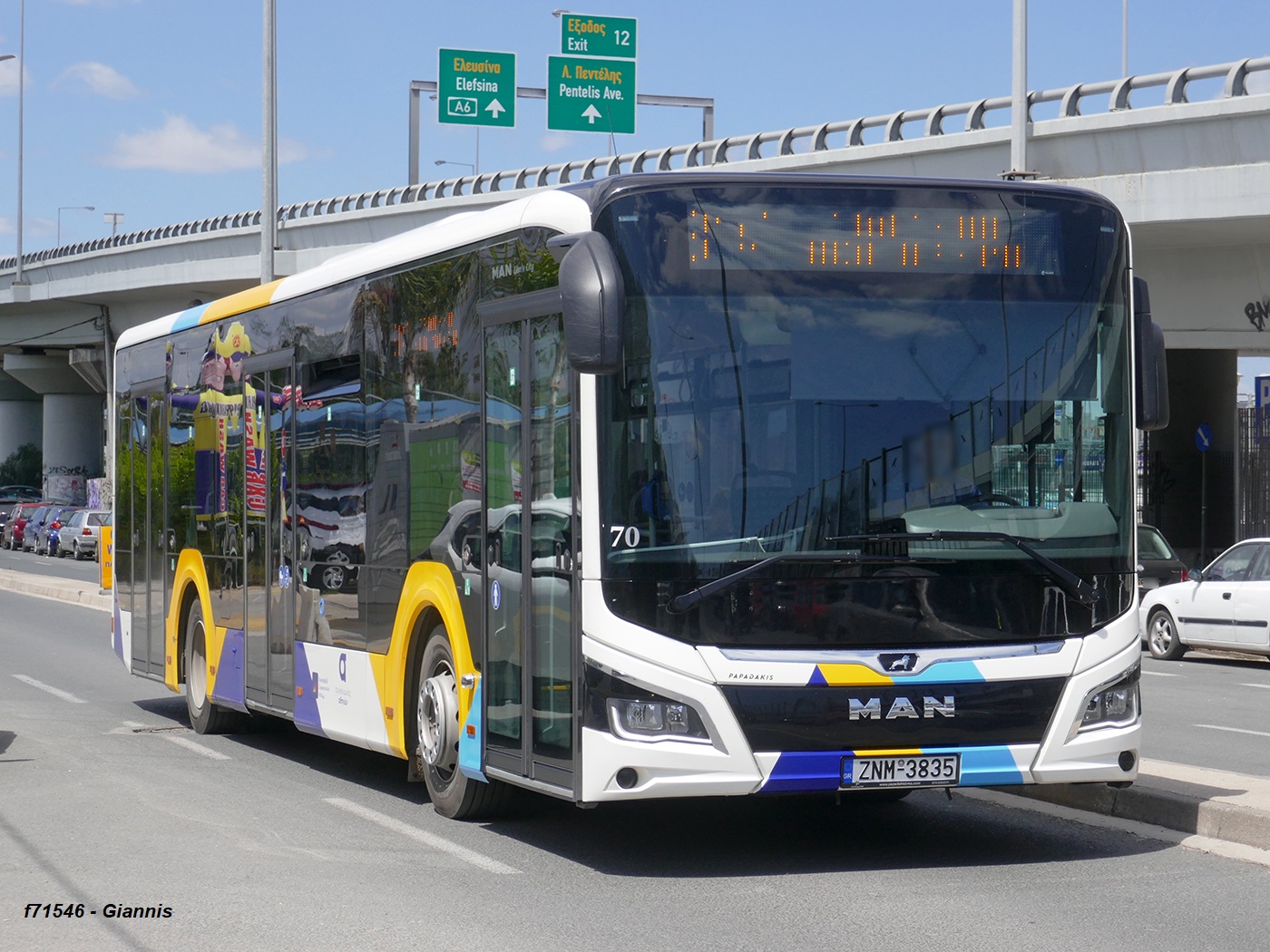 Греція, MAN 12C Lion's City 12 NL280 № 70