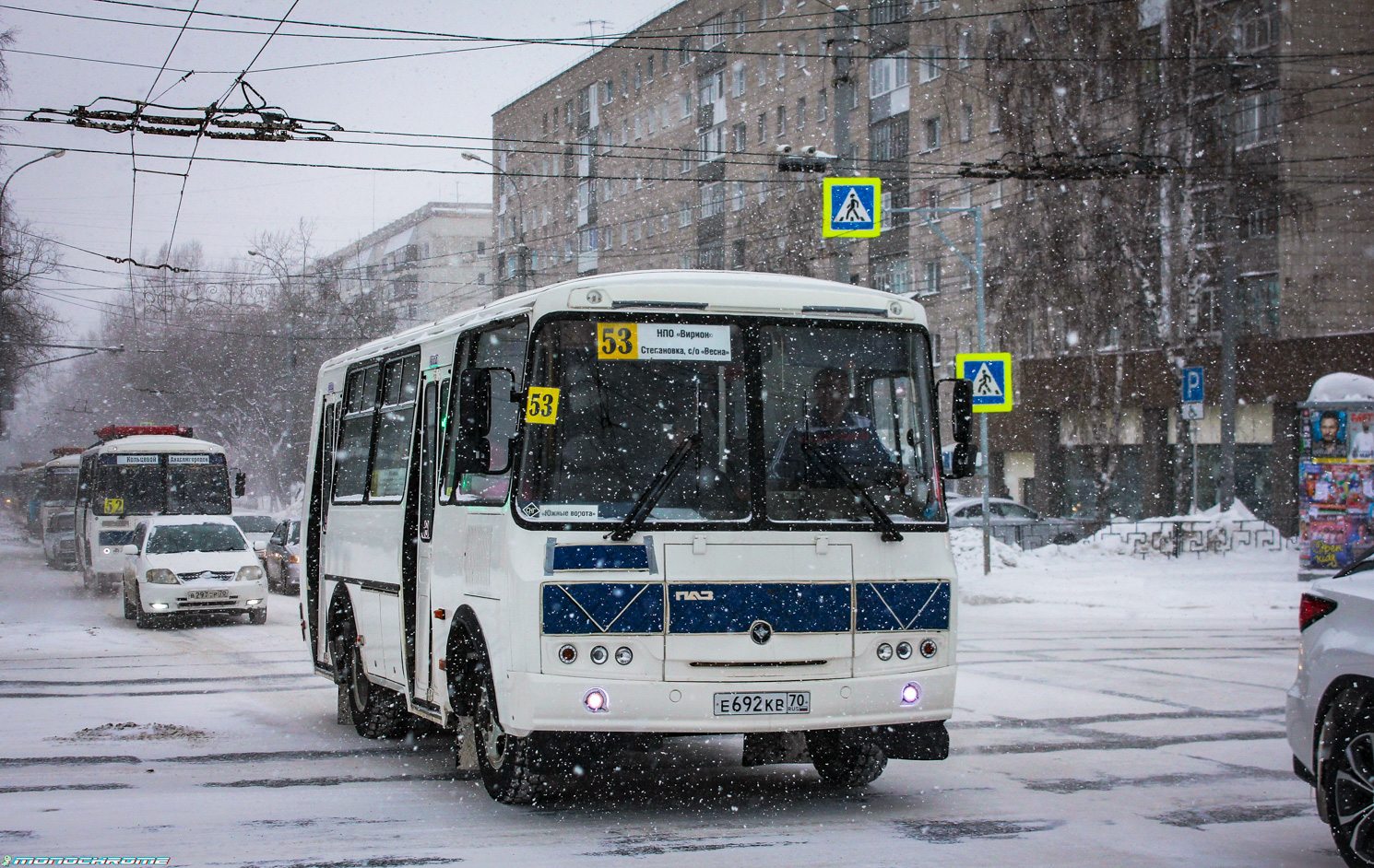 Томская область, ПАЗ-32054 № Е 692 КВ 70