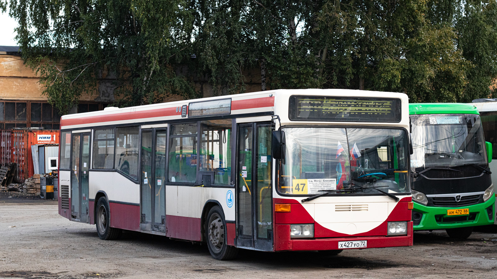Свердловская область, Mercedes-Benz O405N2 (SAM) № Х 427 УО 72