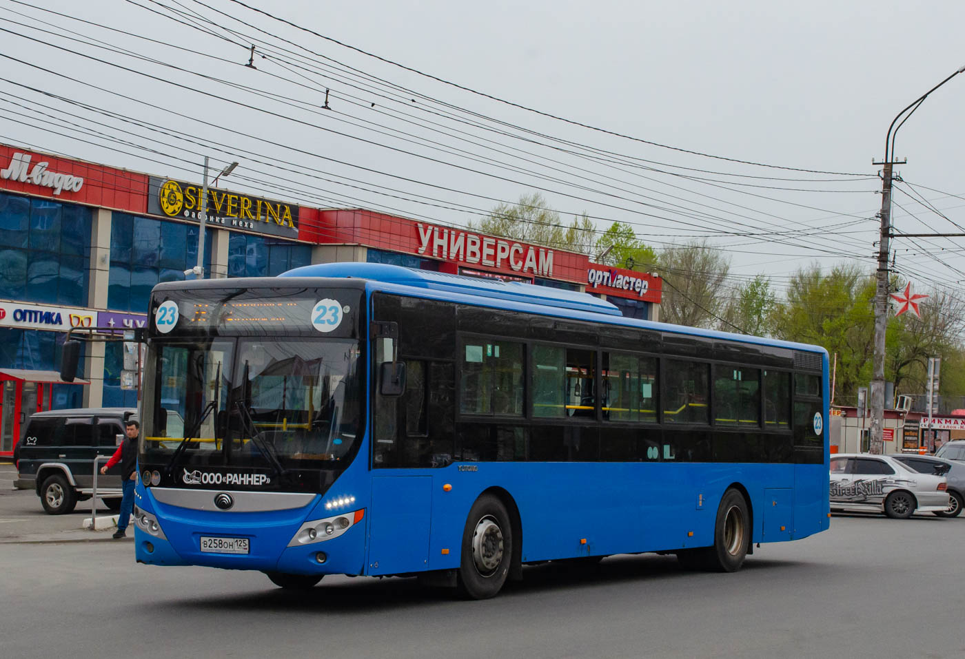 Приморский край, Yutong ZK6118HGA № В 258 ОН 125