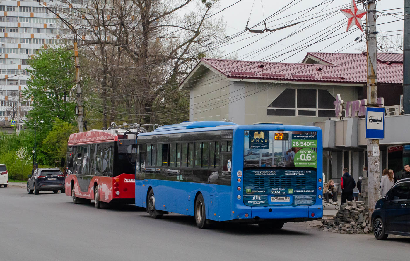 Приморский край, Yutong ZK6118HGA № В 258 ОН 125