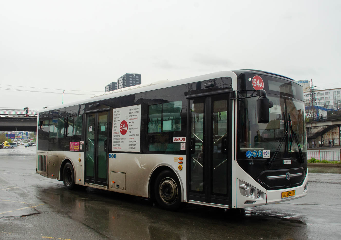 Приморский край, Zhong Tong LCK6105HG № АВ 859 25