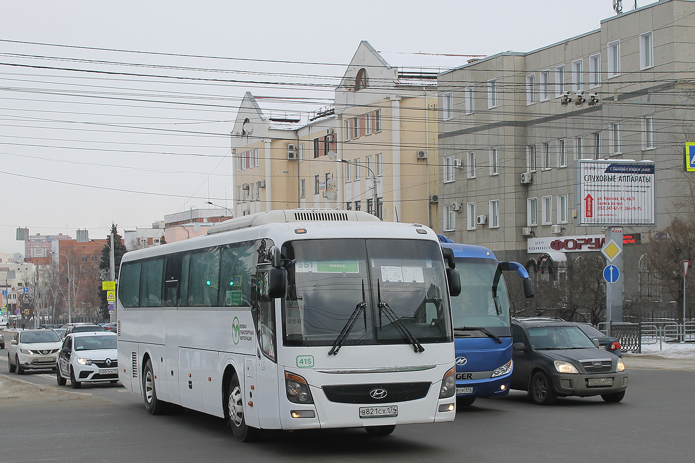 Челябинская область, Hyundai Universe Space Luxury № 415
