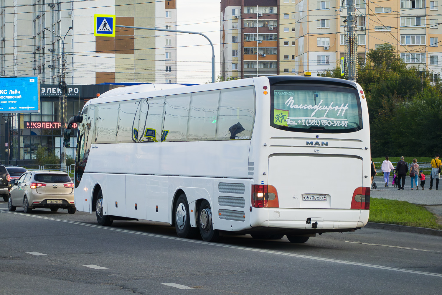 Челябинская область, MAN R08 Lion's Coach L RHC444 L № О 670 ВХ 774