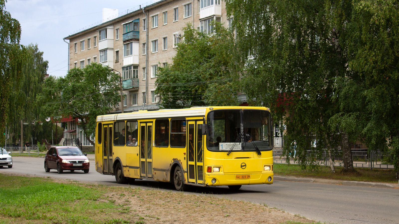 Архангельская область, ЛиАЗ-5256.35 № АС 323 29
