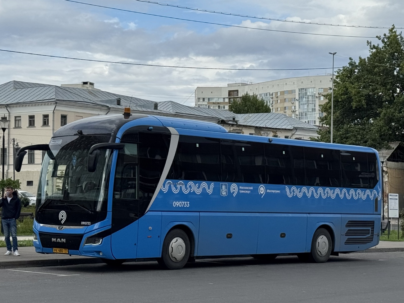 Москва, MAN R07 Lion's Coach RHC444 № 090733