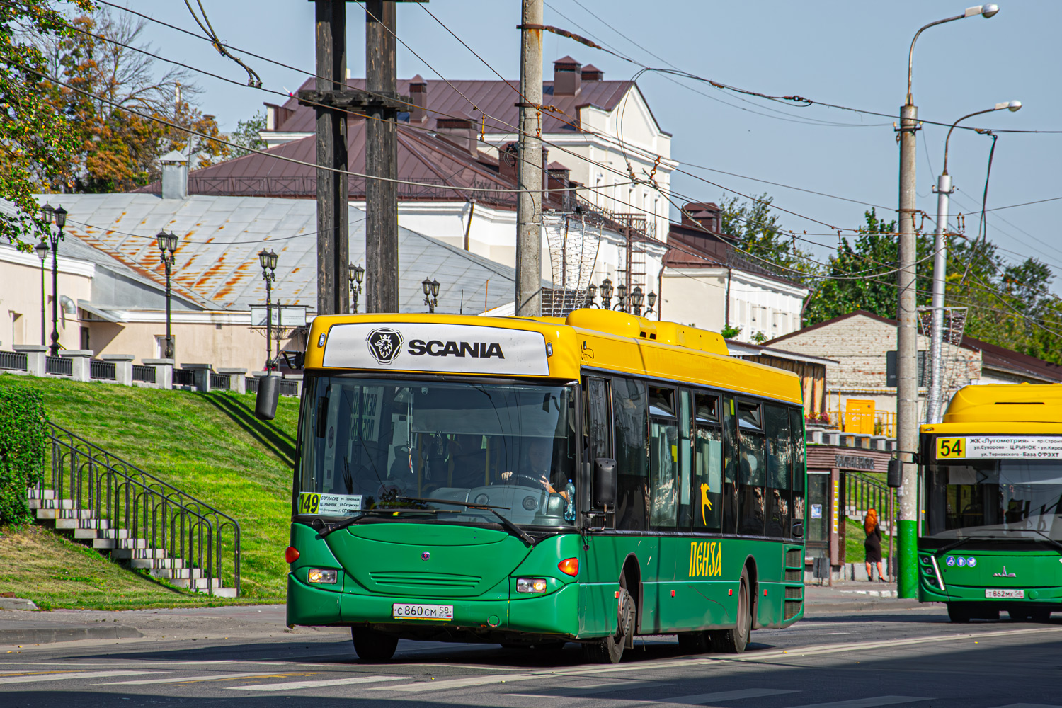 Пензенская область, Scania OmniLink I (Скания-Питер) № С 860 СМ 58