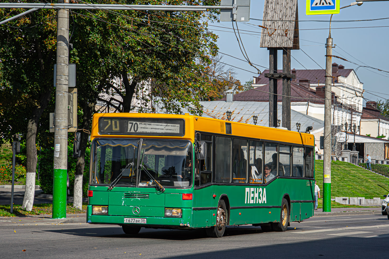 Пензенская область, Mercedes-Benz O405N2 № Т 677 ВК 58