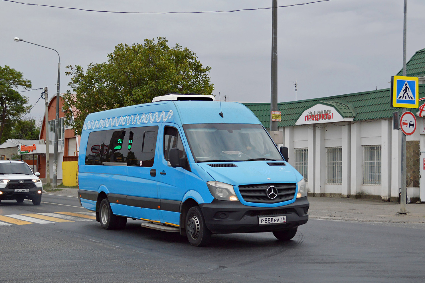 Stavropol region, Luidor-22360C (MB Sprinter) Nr. Р 888 РА 26