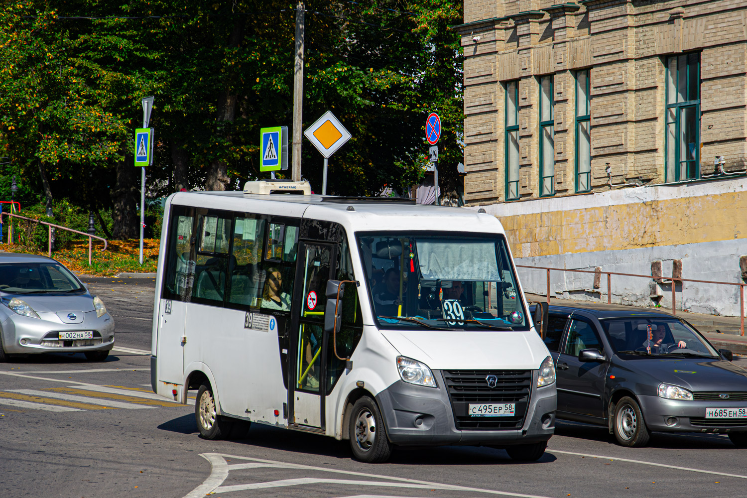 Penza region, GAZ-A64R42 Next č. С 495 ЕР 58