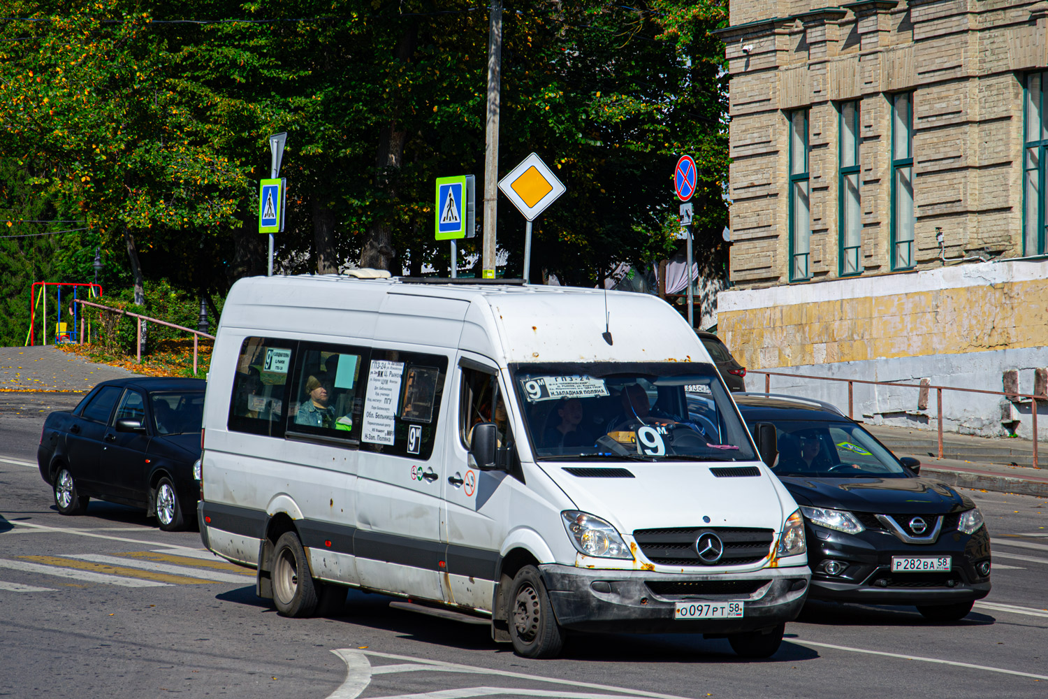 Пензенская область, Луидор-22360C (MB Sprinter) № О 097 РТ 58