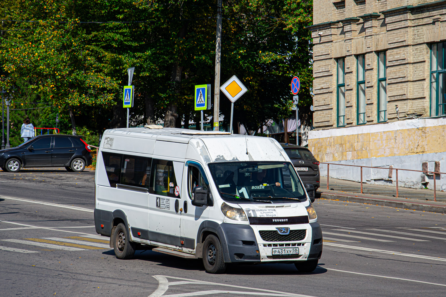 Пензенская область, Нижегородец-2227SK (Peugeot Boxer) № Р 431 ХУ 58