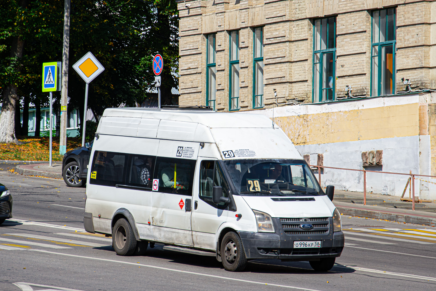 Пензенская область, Нижегородец-222709  (Ford Transit) № О 996 КР 58