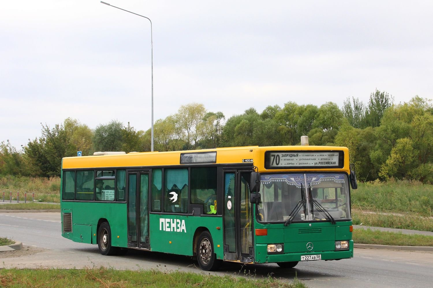Пензенская область, Mercedes-Benz O405N2 № Т 227 АВ 58