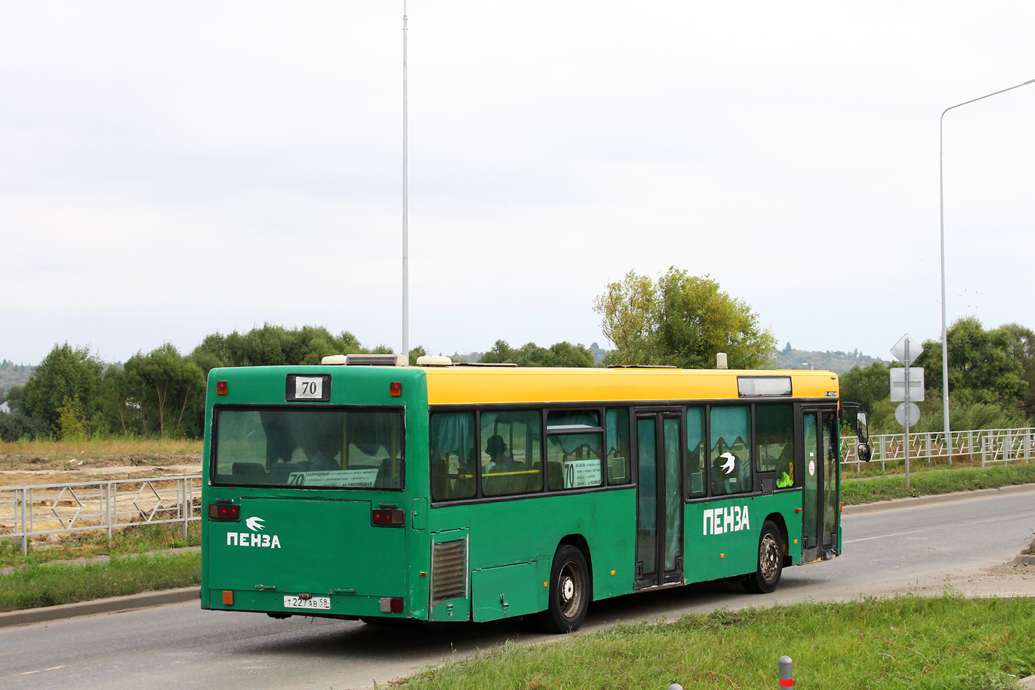 Пензенская область, Mercedes-Benz O405N2 № Т 227 АВ 58