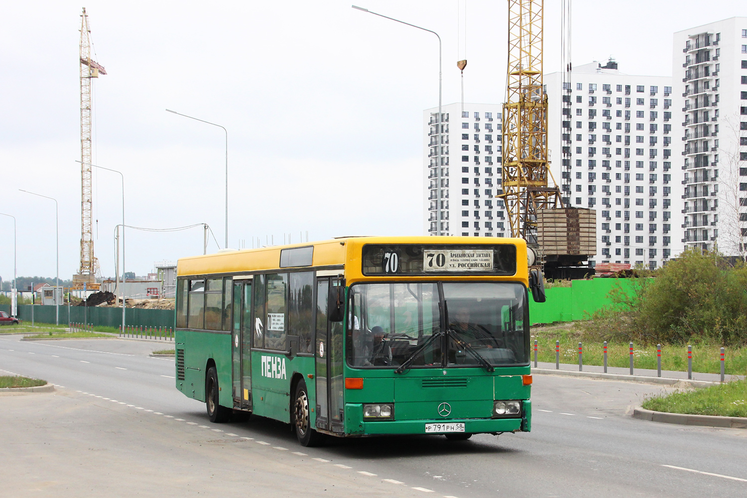 Penza region, Mercedes-Benz O405N2 č. Р 791 РН 58